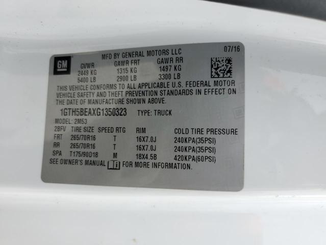 1GTH5BEAXG1350323 GMC Canyon