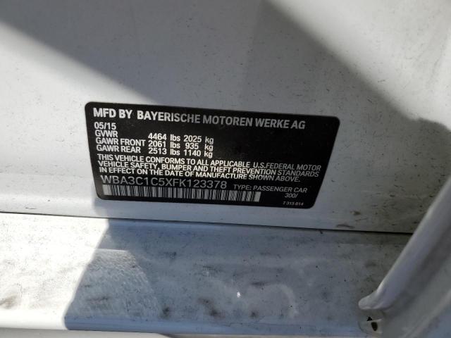 WBA3C1C5XFK123378 BMW 328 I Sulev