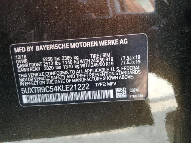 5UXTR9C54KLE21222 BMW X3 Xdrive30i