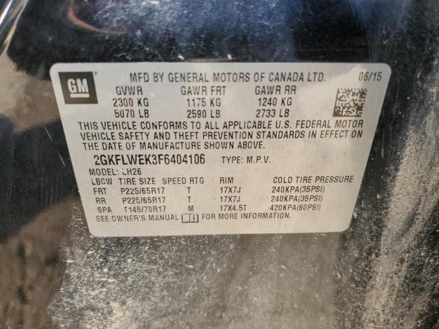 2GKFLWEK3F6404106 GMC Terrain Sle