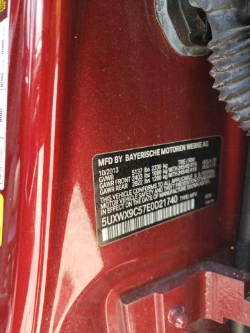 5UXWX9C57E0D21740 BMW X3 Xdrive28i