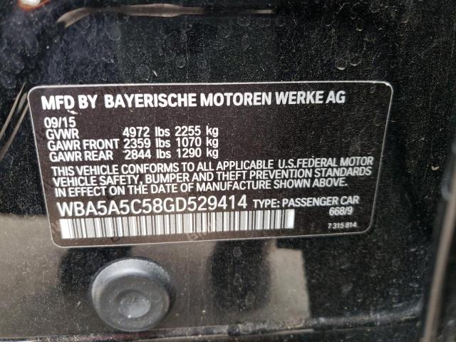 WBA5A5C58GD529414 BMW 528 I