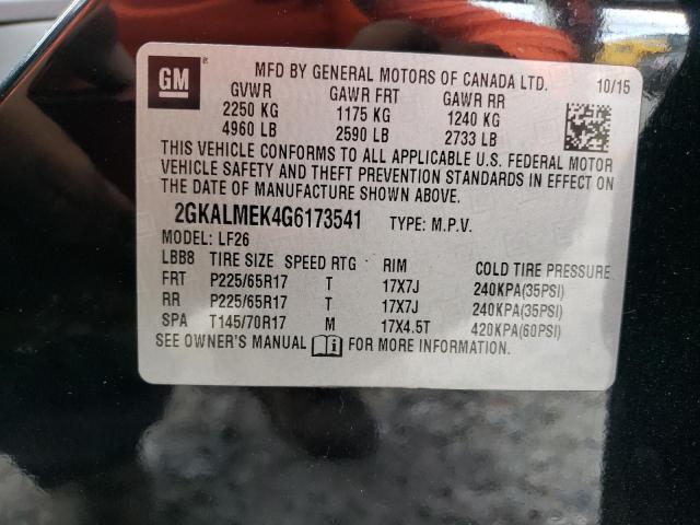 2GKALMEK4G6173541 GMC Terrain Sle