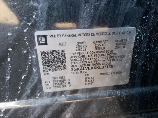 3GKALVEXXKL371367 GMC Terrain Slt