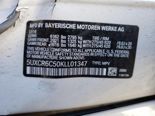5UXCR6C50KLL01347 BMW X5 Xdrive40i