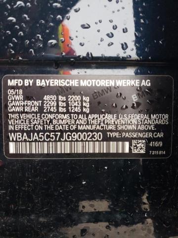 WBAJA5C57JG900230 BMW 530 I