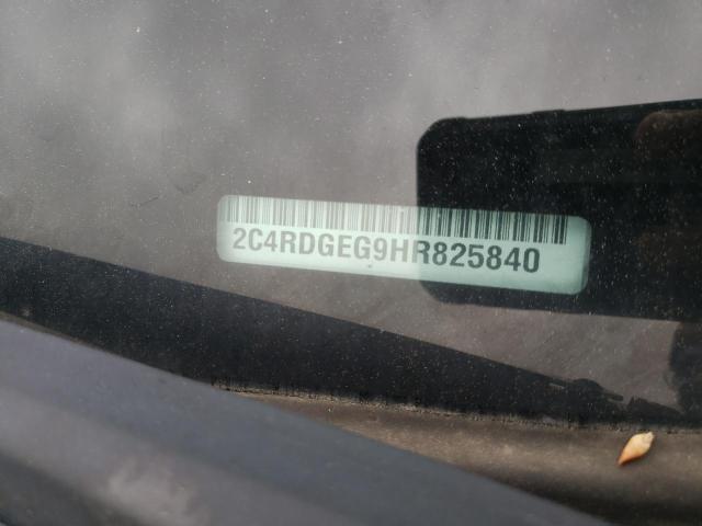 2C4RDGEG9HR825840 Dodge Grand Caravan Gt