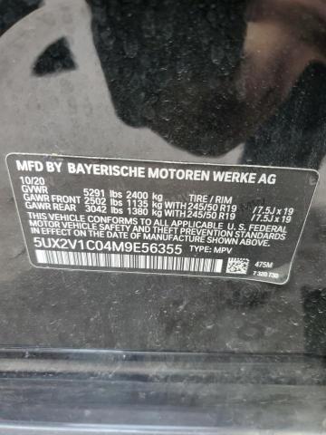 5UX2V1C04M9E56355 BMW X4 Xdrive30i