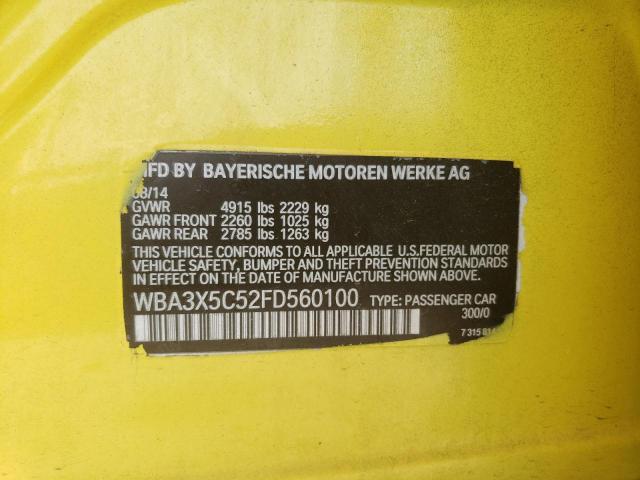 WBA3X5C52FD560100 BMW 328 XIGT