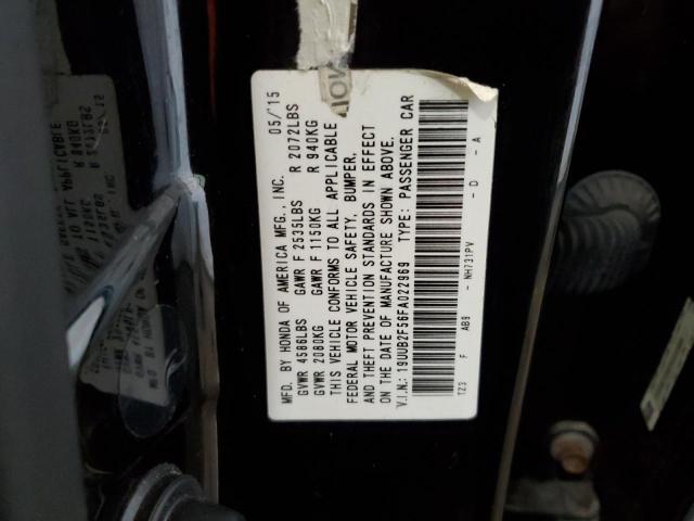 19UUB2F56FA022969 Acura TLX TECH
