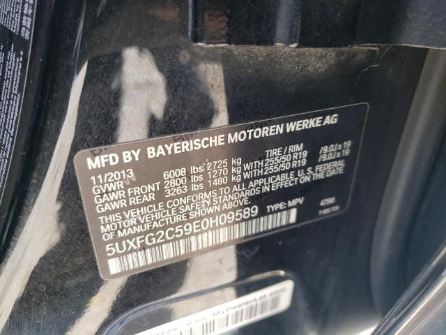 5UXFG2C59E0H09589 BMW X6 Xdrive35i