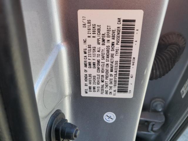 19UUB1F58JA005285 Acura TLX TECH