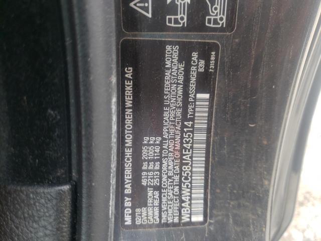 WBA4W5C58JAE43514 BMW 430xi