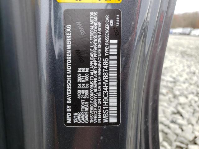 WBS1H9C34HV887486 BMW M2