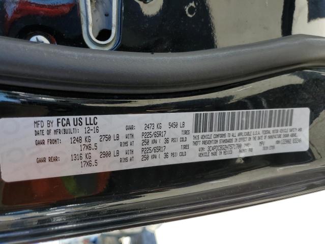 3C4PDCBG2HT571700 Dodge Journey Sxt