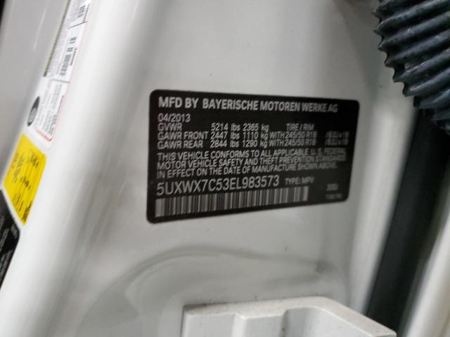 5UXWX7C53EL983573 BMW X3 Xdrive35i