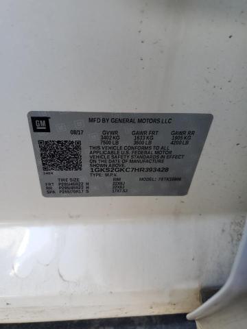 1GKS2GKC7HR393428 GMC Yukon Xl K1500 Slt