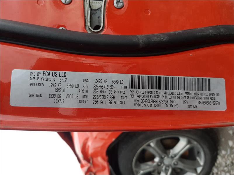 3C4PDCGB6HT675720 Dodge Journey Crossroad