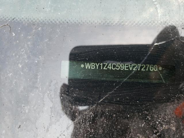 WBY1Z4C59EV272760 BMW I3 REX