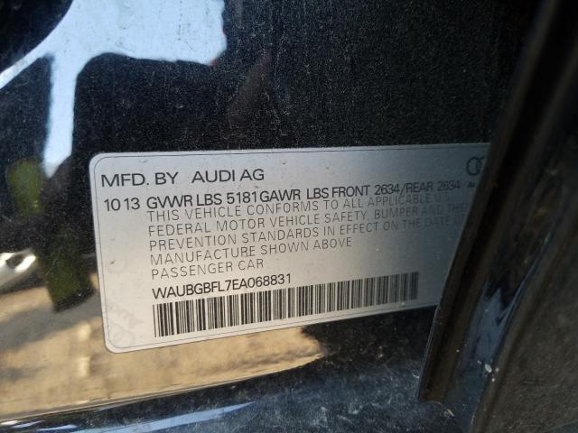 WAUBGBFL7EA068831 Audi S4 Premium Plus