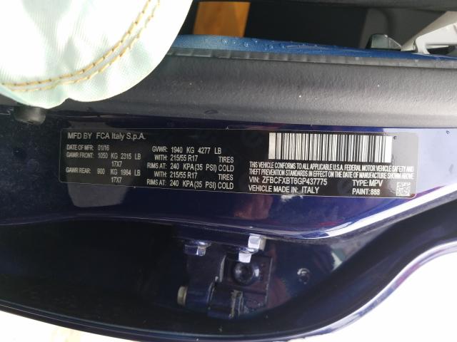 ZFBCFXBT6GP437775 Fiat 500x Easy