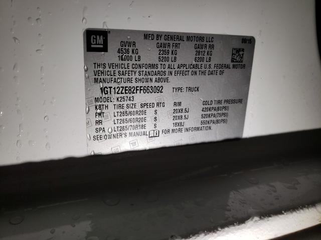 1GT12ZE82FF663092 GMC Sierra K2500 Slt