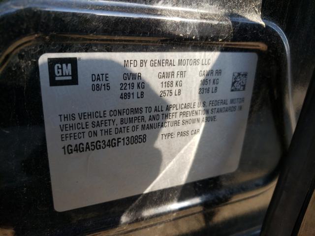 1G4PP5SK8F4185921 Buick Verano