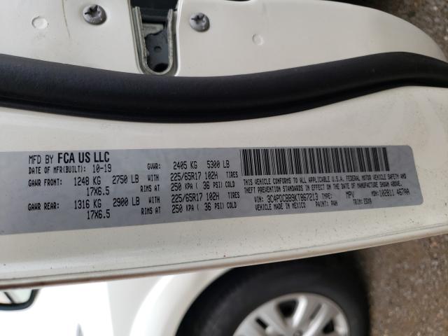 3C4PDCBB9KT867213 Dodge JOURNEY SE
