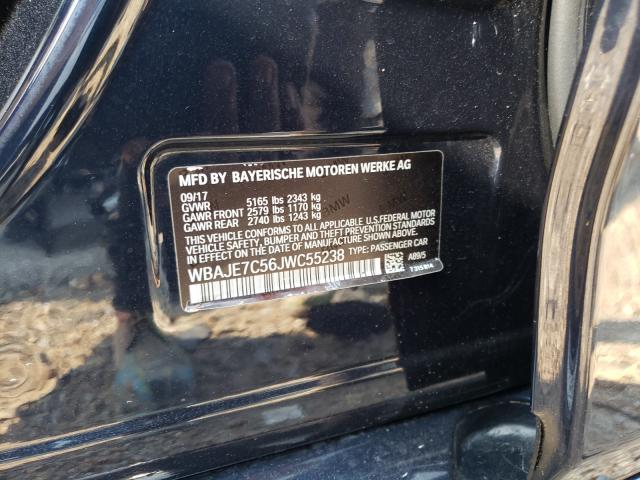 WBAJE7C56JWC55238 BMW 540 XI