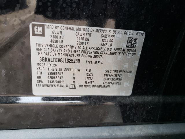 3GKALTEV8JL325280 GMC Terrain Sle