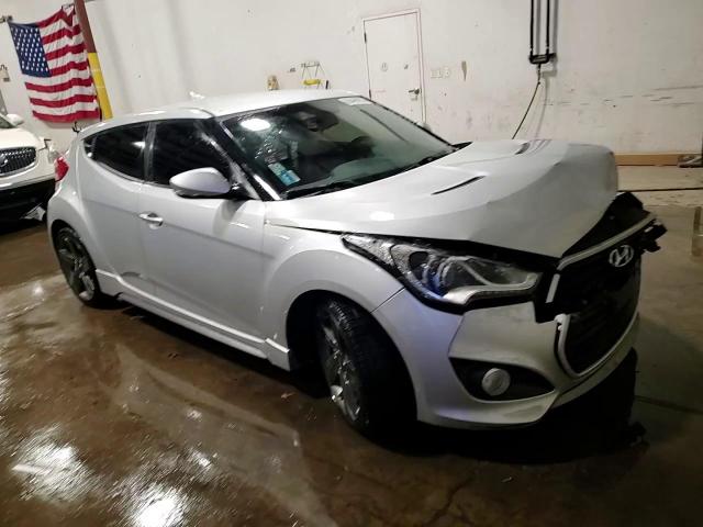 2015 Hyundai Veloster Turbo VIN: KMHTC6AE0FU228949 Lot: 71609415