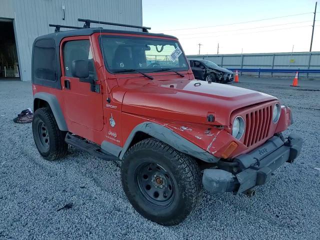 2005 Jeep Wrangler / Tj Sport VIN: 1J4FA49S05P371607 Lot: 88811925