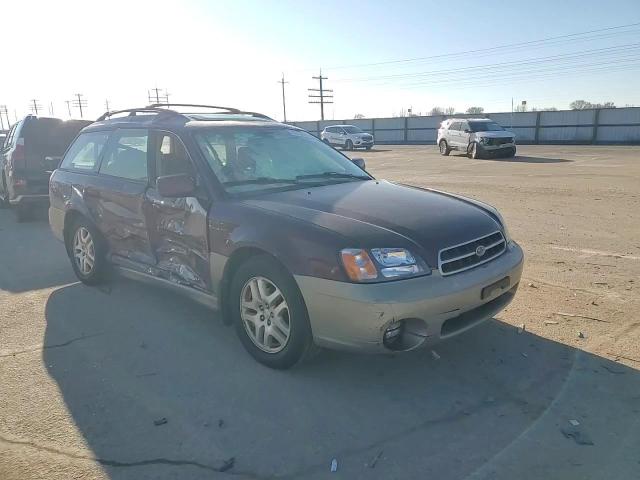 2000 Subaru Legacy Outback Limited VIN: 4S3BH6867Y6645556 Lot: 89100895