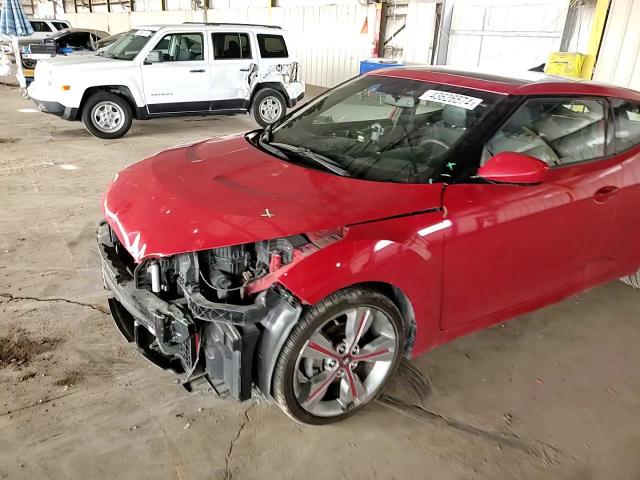 2016 Hyundai Veloster VIN: KMHTC6ADXGU273308 Lot: 83912814