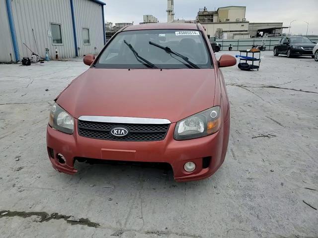 2009 Kia Spectra Ex VIN: KNAFE221095026589 Lot: 45005514