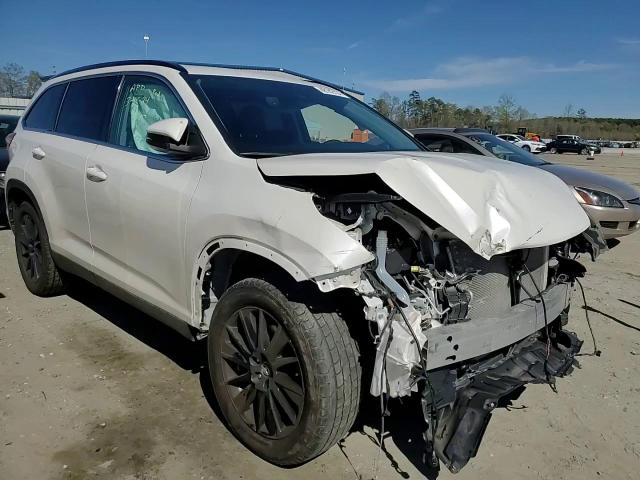 2019 Toyota Highlander Se VIN: 5TDJZRFH8KS606609 Lot: 48142134