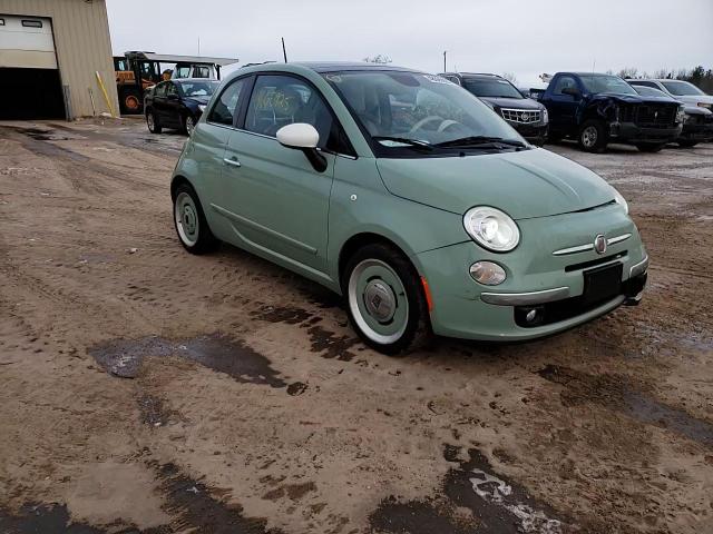 2015 Fiat 500 Lounge VIN: 3C3CFFCR8FT550040 Lot: 48665925