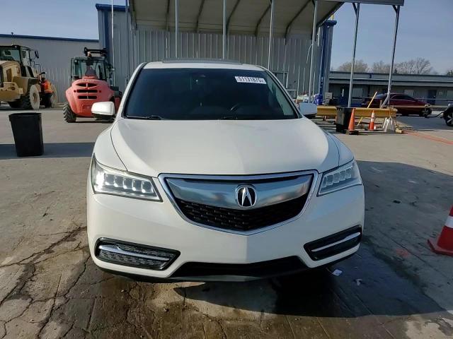 2016 Acura Mdx Technology VIN: 5FRYD4H40GB049859 Lot: 51131875