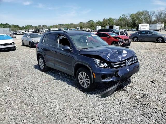 2016 Volkswagen Tiguan S VIN: WVGAV7AX2GW601357 Lot: 50563725