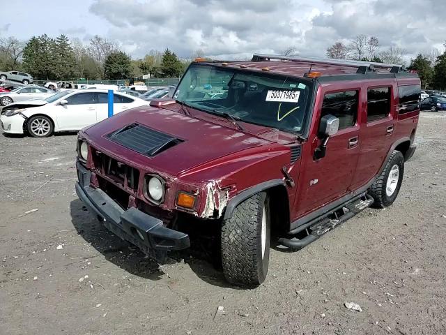 2003 Hummer H2 VIN: 5GRGN23U23H113799 Lot: 50371985