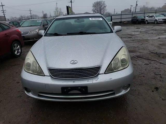 2005 Lexus Es 330 VIN: JTHBA30GX55109563 Lot: 62139014