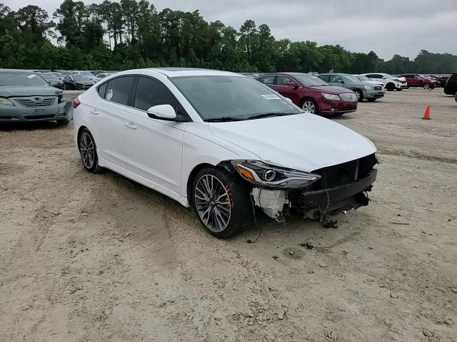 2018 Hyundai Elantra Sport VIN: KMHD04LB0JU508822 Lot: 68671354