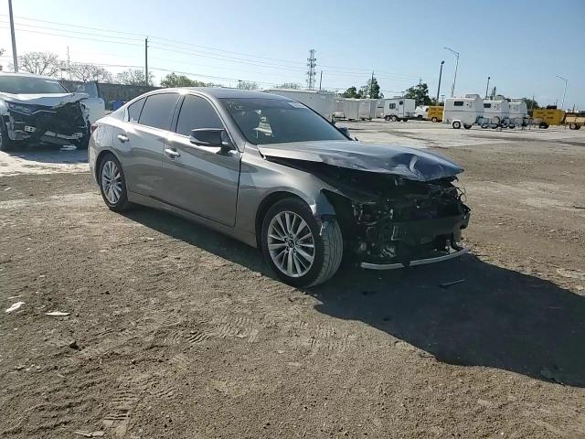 2021 Infiniti Q50 Luxe VIN: JN1EV7BP0MM707692 Lot: 52496204