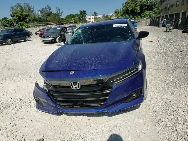 2022 Honda Accord Sport VIN: 1HGCV1F39NA060366 Lot: 53441865