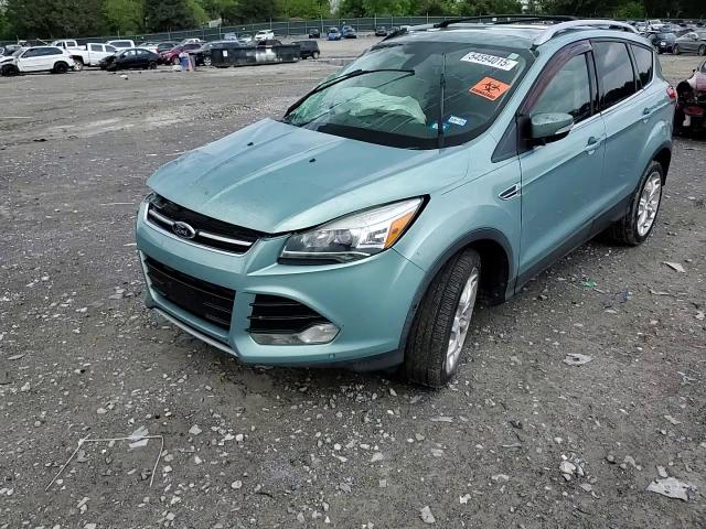 2013 Ford Escape Titanium VIN: 1FMCU0J92DUA51900 Lot: 54594015