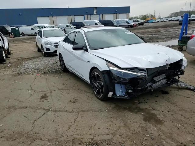 2022 Hyundai Elantra N Line VIN: KMHLR4AF0NU363102 Lot: 53620155