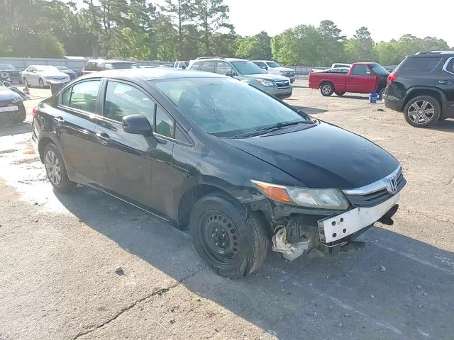 2012 Honda Civic Lx VIN: 19XFB2F52CE053944 Lot: 52404185