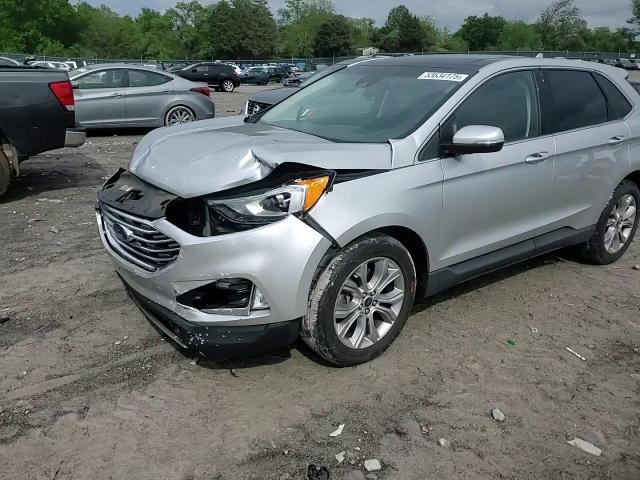 2019 Ford Edge Titanium VIN: 2FMPK4K98KBC38395 Lot: 53634175