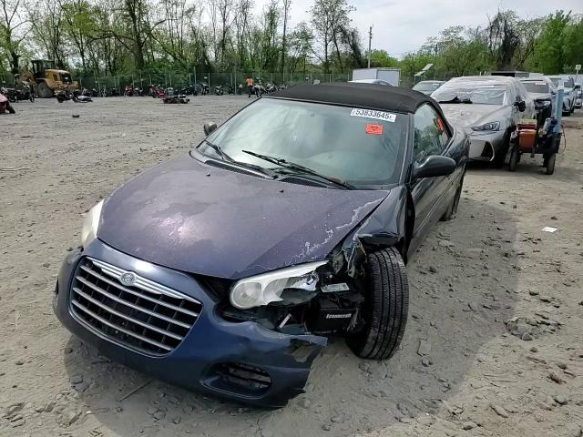 2005 Chrysler Sebring VIN: 1C3EL45R25N638552 Lot: 53833645