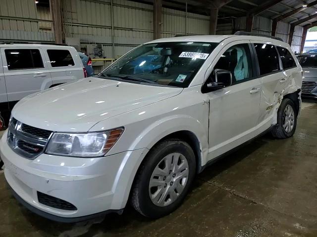 2016 Dodge Journey Se VIN: 3C4PDCAB8GT138743 Lot: 53860825
